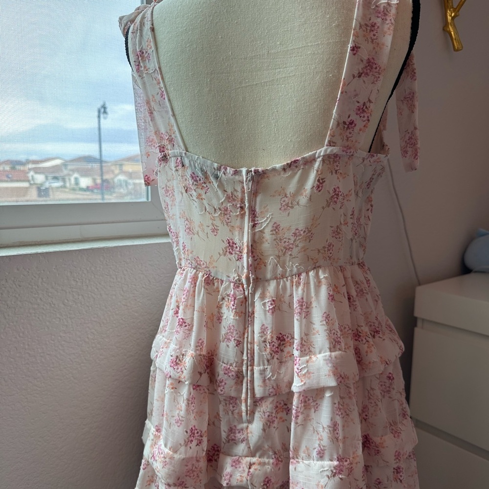 Trixxi Floral Juniors Mini Dress - Picture 6 of 9